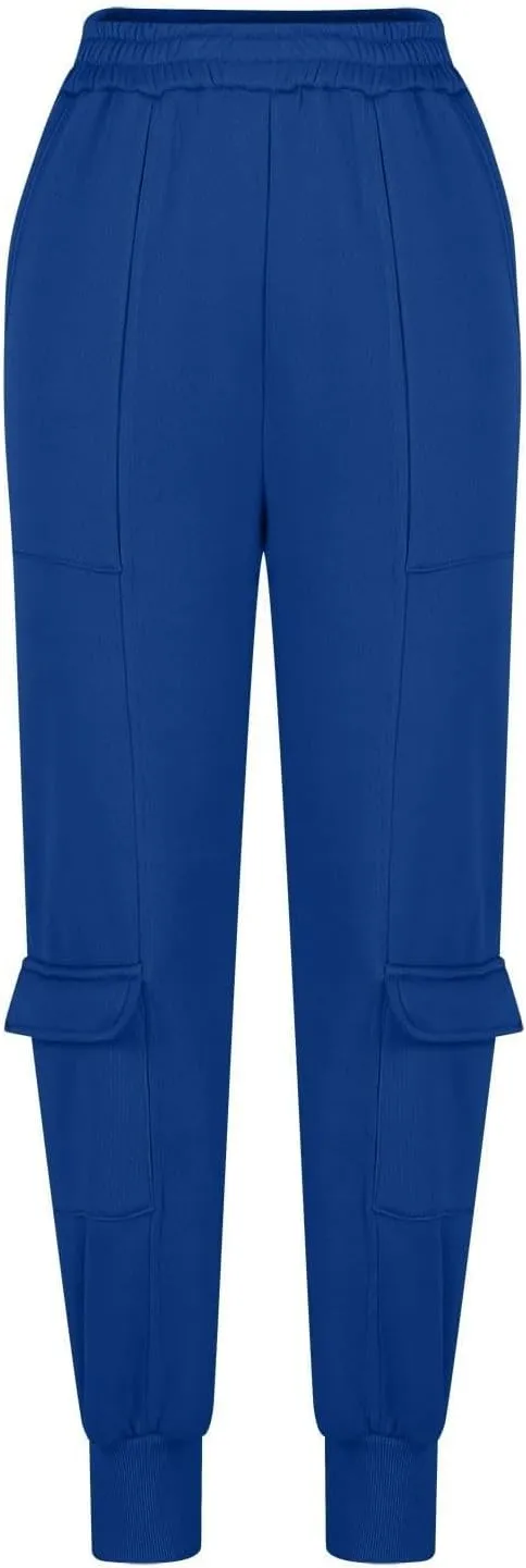 2024 Cinch Bottom Sweatpants Women's Casual High Waisted Joggers Workout Active Baggy Lounge Trousers with Pockets