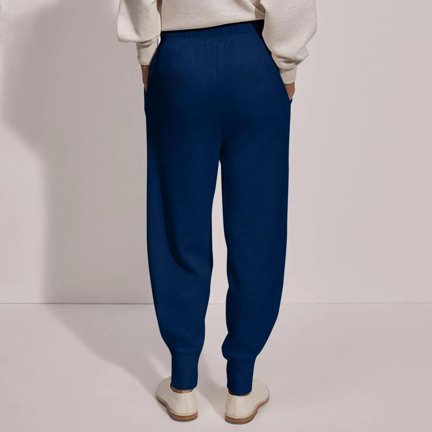 2024 Cinch Bottom Sweatpants Women's Casual High Waisted Joggers Workout Active Baggy Lounge Trousers with Pockets
