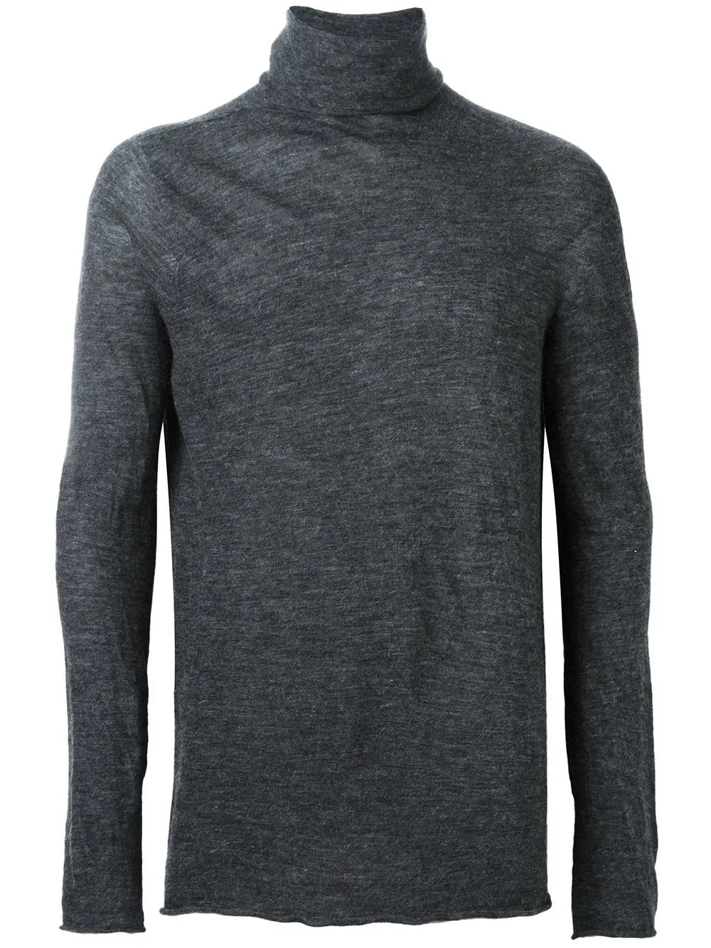 3d Alpaca High Neck Top