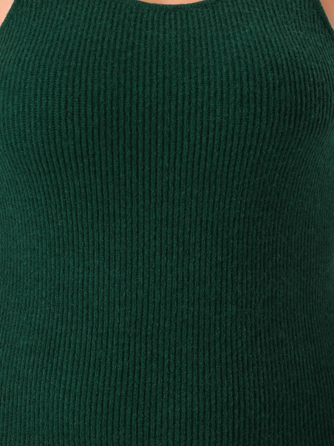 Agnes Orinda Plus Size Sweater Dress for Women Crew Neck Sleeveless Knit Bodycon Midi Sweater Tank Dresses