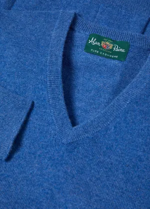 Alan Paine - Haddington Vee Neck - Diamond Blue