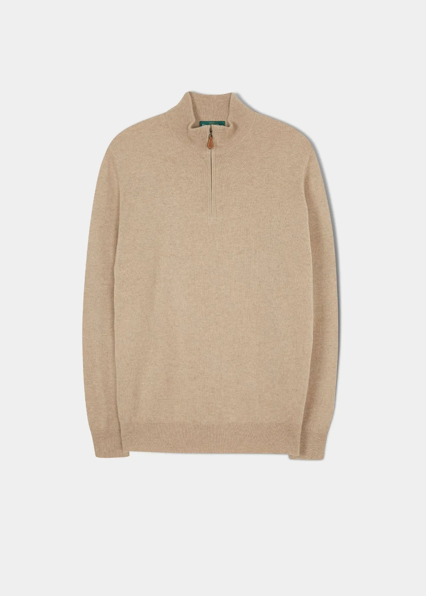 Alan Paine - Hambury Half Zip - Linen