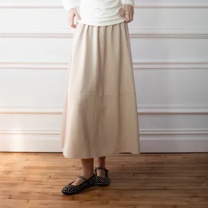 Army Maxi Skirt | Ivory [Final Sale]