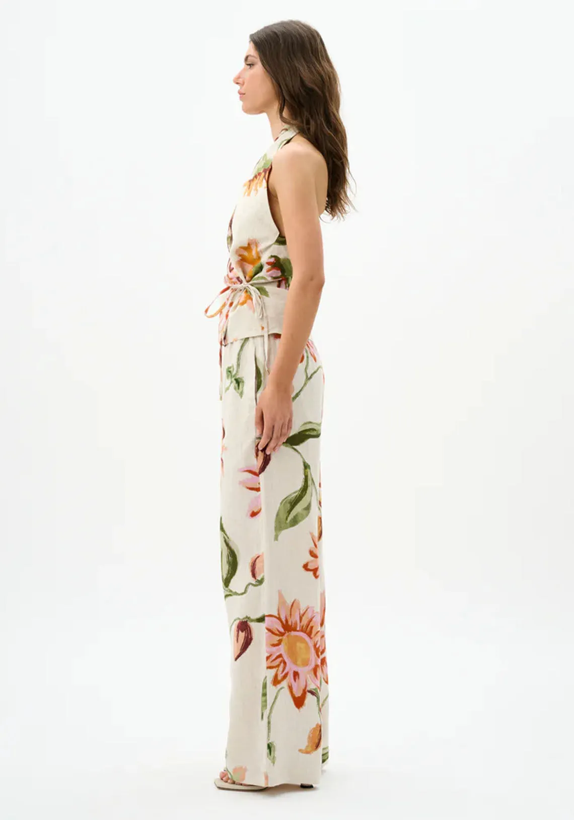 AUDREY TOP RAPHIA BLOOM