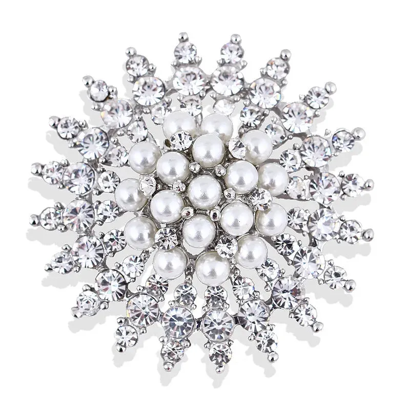 Beril Leather Brooch Pin