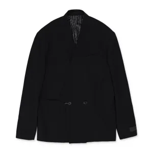 BLACK KIMONO TAILORED BLAZER