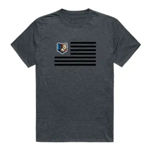 Bob Jones University Bruins USA Flag T-Shirt Tee