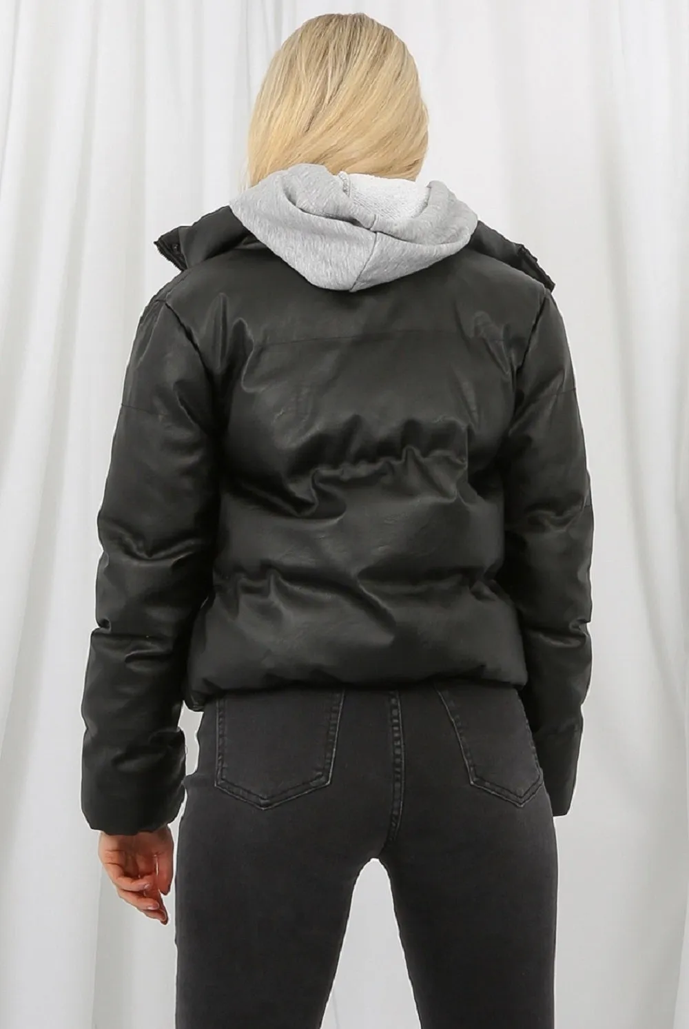 British Styled Boxy Puffer Jacket