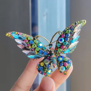 Burcu Rhinestone Brooch Pin