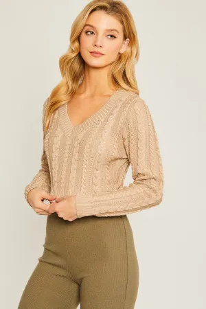 Cassie Cropped Sweater