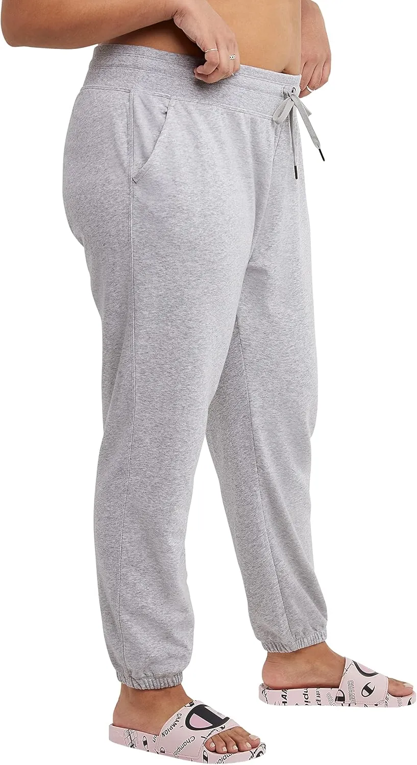Champion Womens Plus Size Campus Sweatpants, French Terry Joggers, Womens Sweatpants, 29"