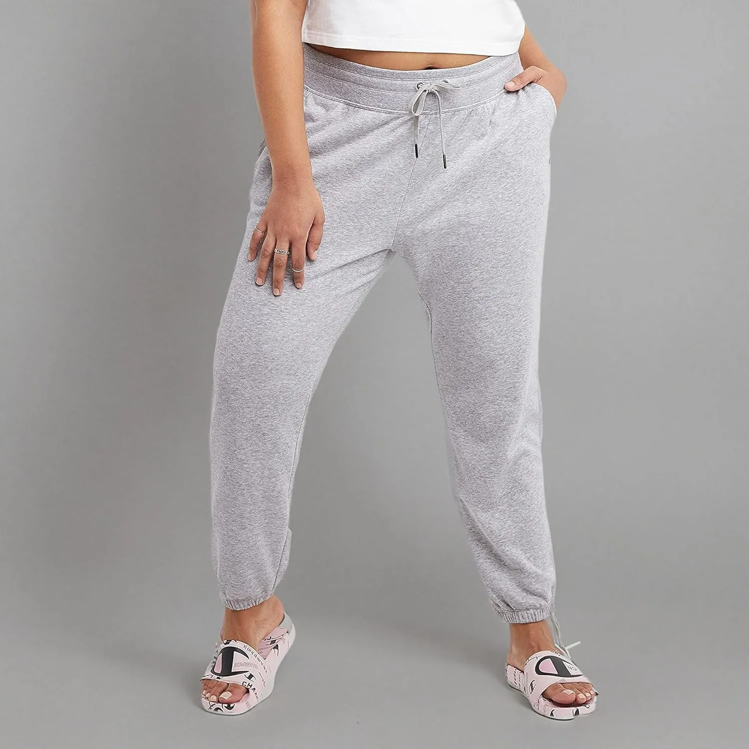 Champion Womens Plus Size Campus Sweatpants, French Terry Joggers, Womens Sweatpants, 29"