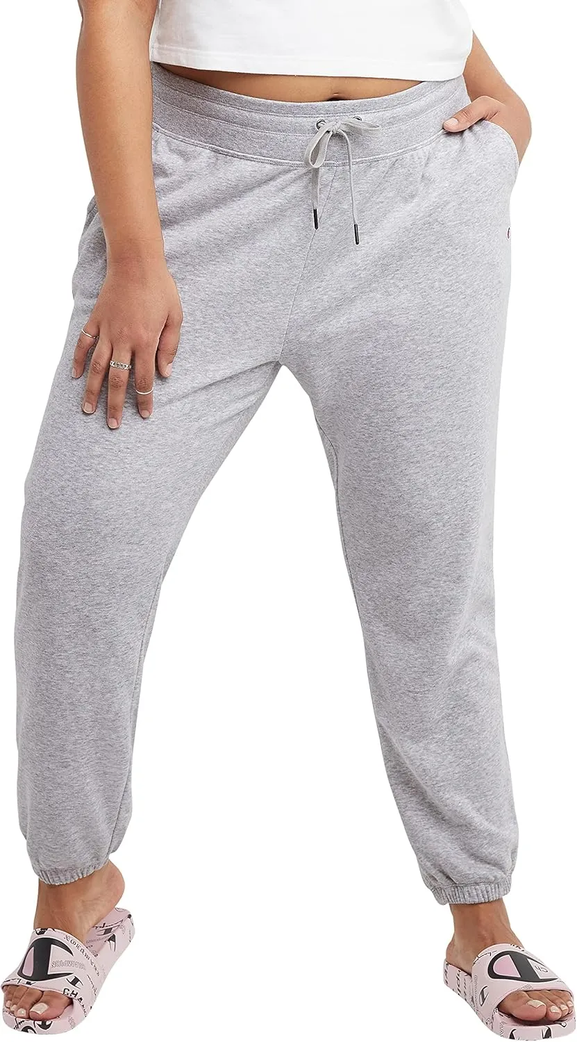Champion Womens Plus Size Campus Sweatpants, French Terry Joggers, Womens Sweatpants, 29"