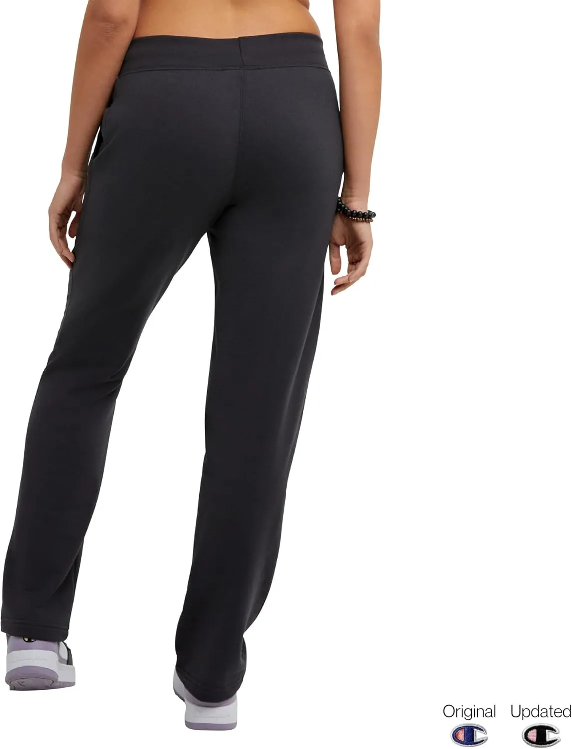 Champion Women's Sweatpants, Powerblend, Fleece Pants, Comfortable Lounge Pants for Women