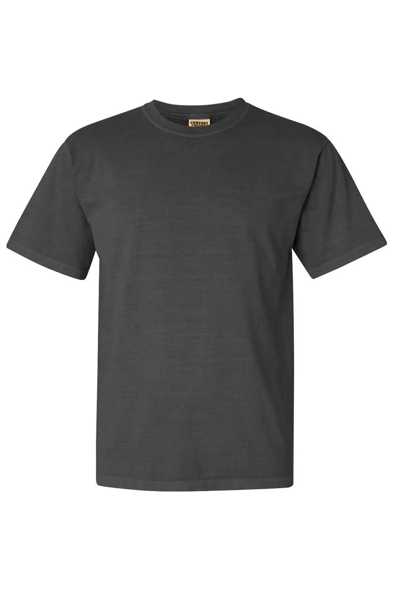 Christmas Tree Let Us Adore Him Comfort Colors Adult Ring-Spun Cotton Tee