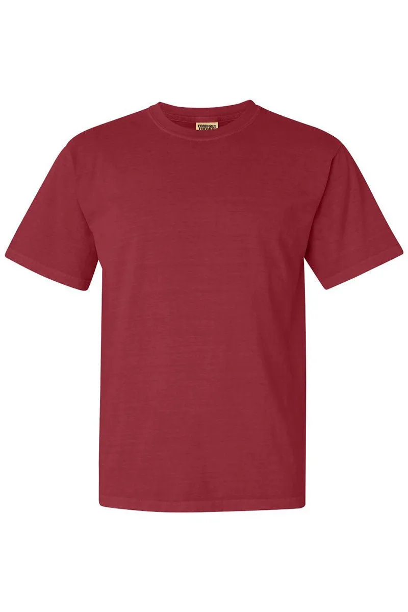 Christmas Tree Let Us Adore Him Comfort Colors Adult Ring-Spun Cotton Tee