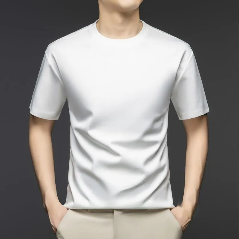 Comfortable Crew Neck T-Shirts for Men in Solid Colors for Casual Days
