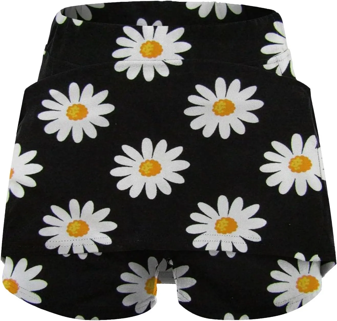 cooki Skorts for Women Casual Summer Lightweight Athletic Golf Mini Skirt Floral Print High Waisted Workout Yoga Skort
