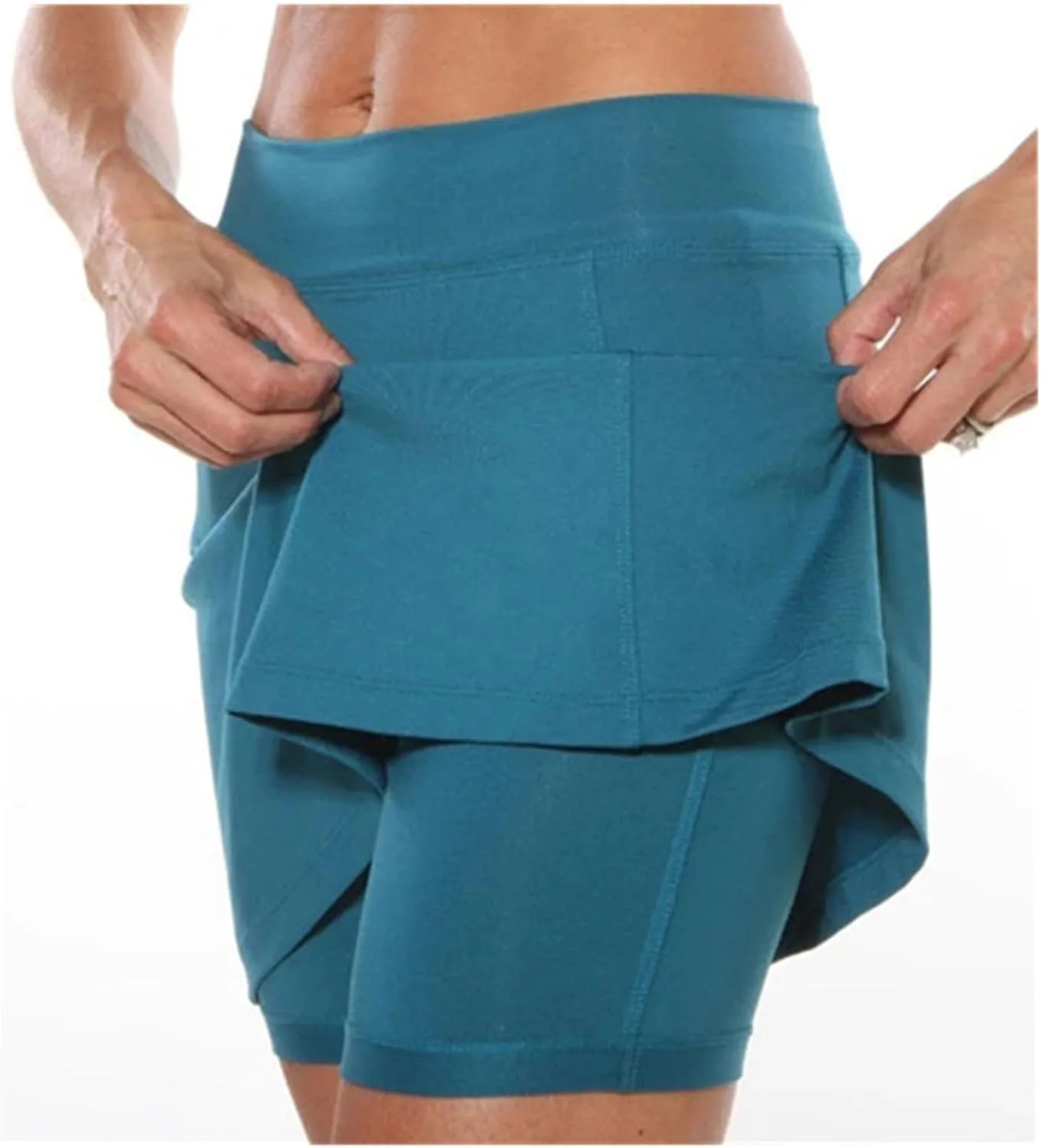 cooki Skorts for Women Casual Summer Lightweight Athletic Golf Mini Skirt with Shorts High Waisted Workout Yoga Skort