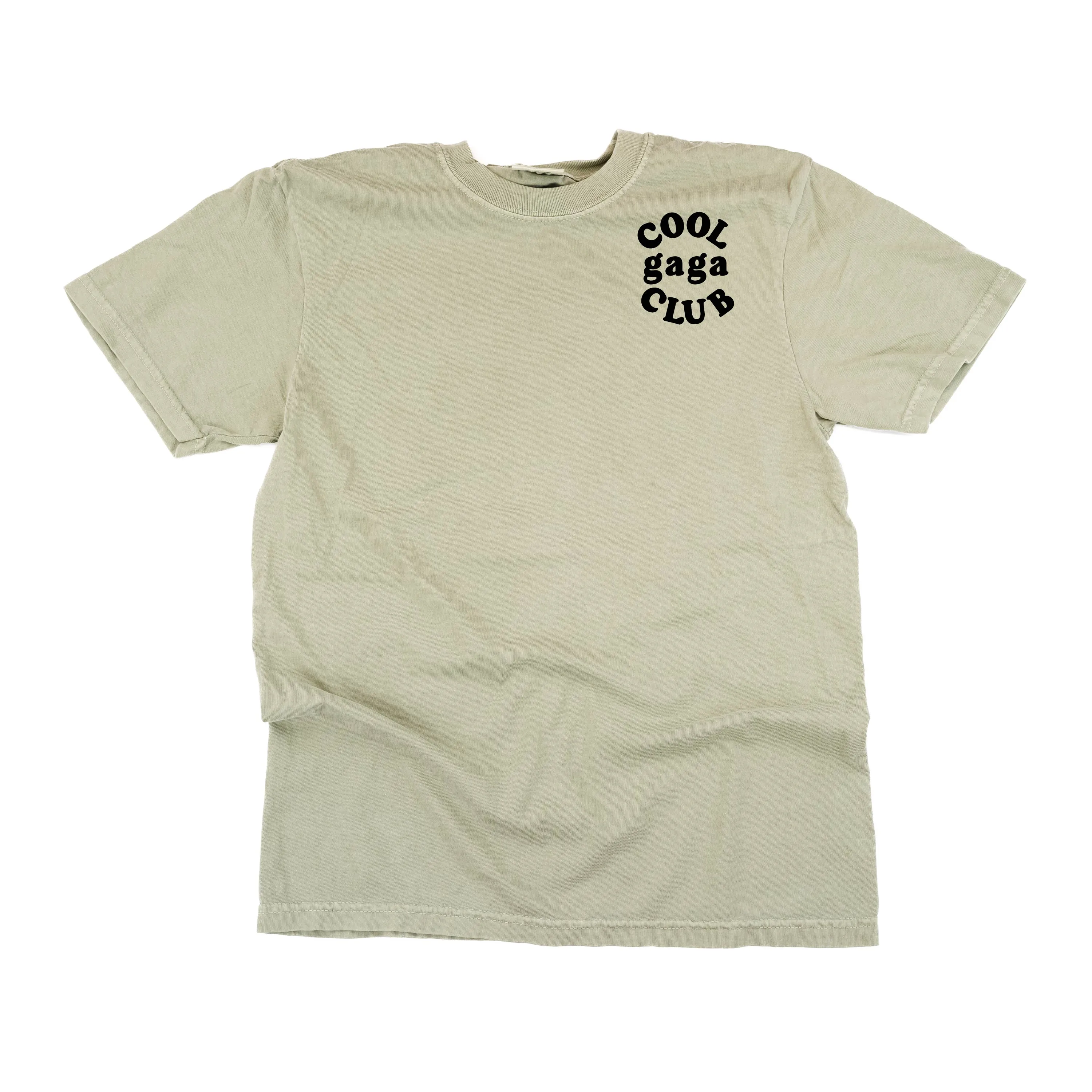 COOL Gaga CLUB - Pocket Design - SHORT SLEEVE COMFORT COLORS TEE
