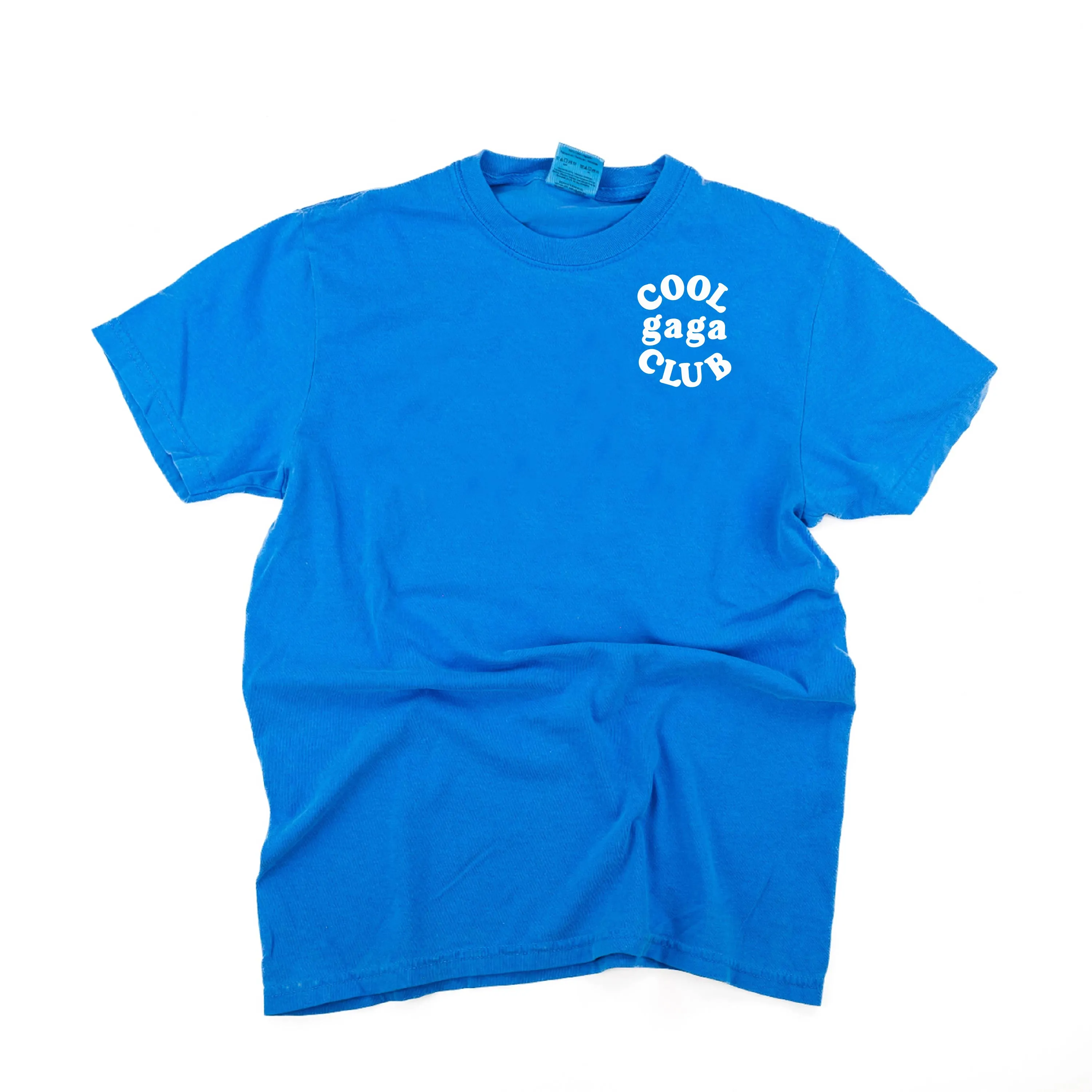 COOL Gaga CLUB - Pocket Design - SHORT SLEEVE COMFORT COLORS TEE