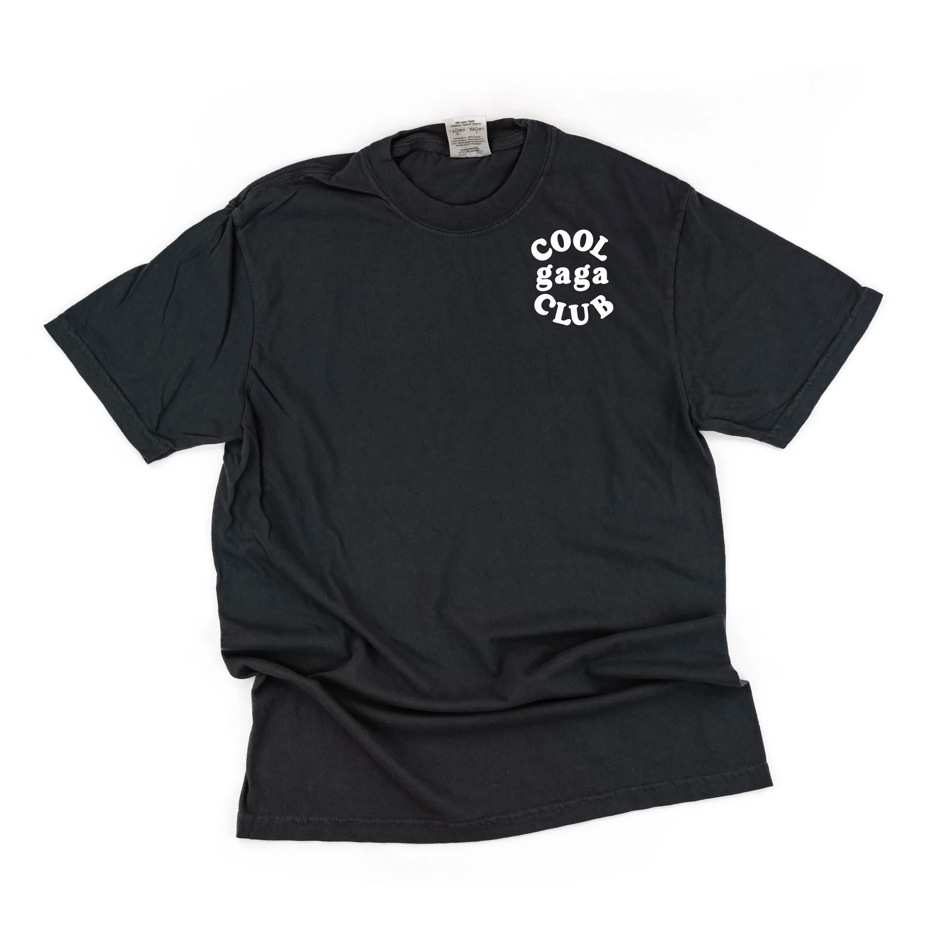 COOL Gaga CLUB - Pocket Design - SHORT SLEEVE COMFORT COLORS TEE