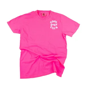 COOL Gaga CLUB - Pocket Design - SHORT SLEEVE COMFORT COLORS TEE