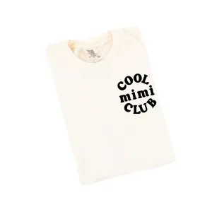 COOL Mimi CLUB - Pocket Design - SHORT SLEEVE COMFORT COLORS TEE