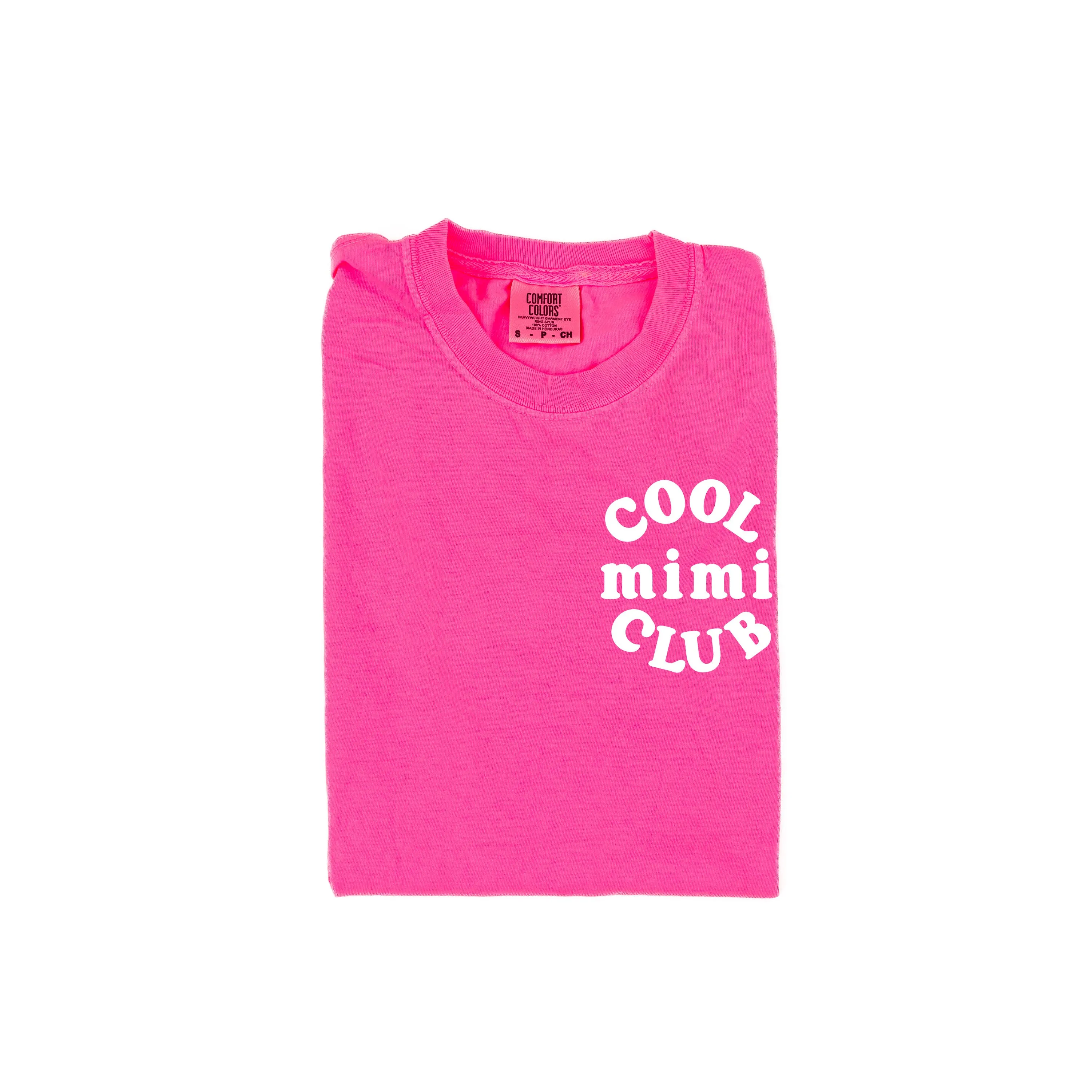 COOL Mimi CLUB - Pocket Design - SHORT SLEEVE COMFORT COLORS TEE