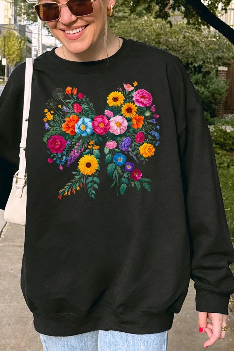 Coquette Wildflowers Unisex NuBlend Crew Sweatshirt