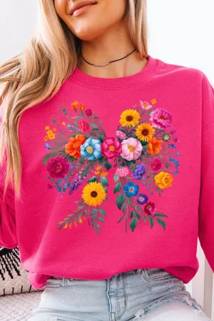 Coquette Wildflowers Unisex NuBlend Crew Sweatshirt