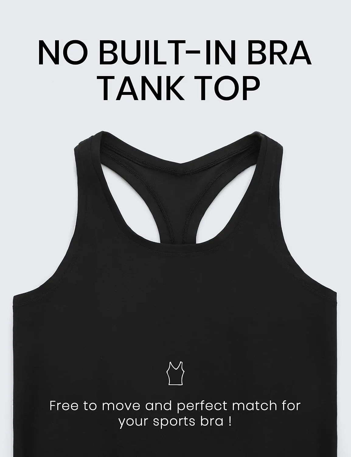 CRZ YOGA Women's Butterluxe Yoga Workout Tank Tops Racerback Sleeveless Camisole Athletic Gym Shirts