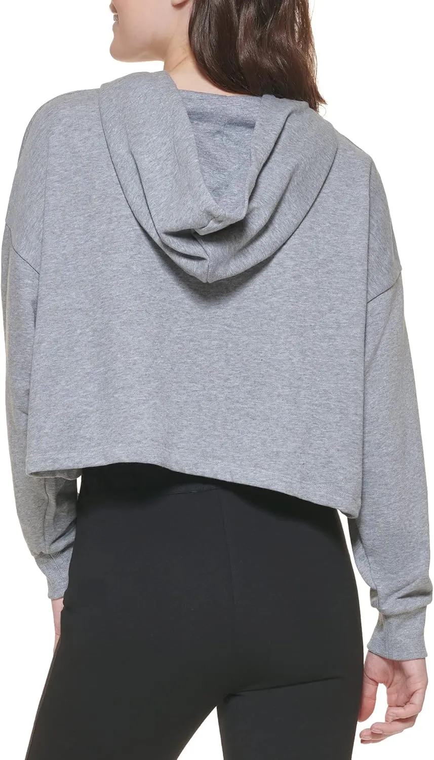 DKNY Women's Graffiti Hoodie Comfy Sportswear Sweatshirt