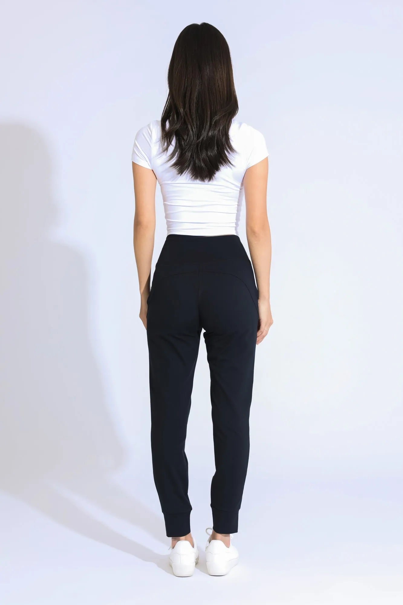Easy Knit Jogger - Black