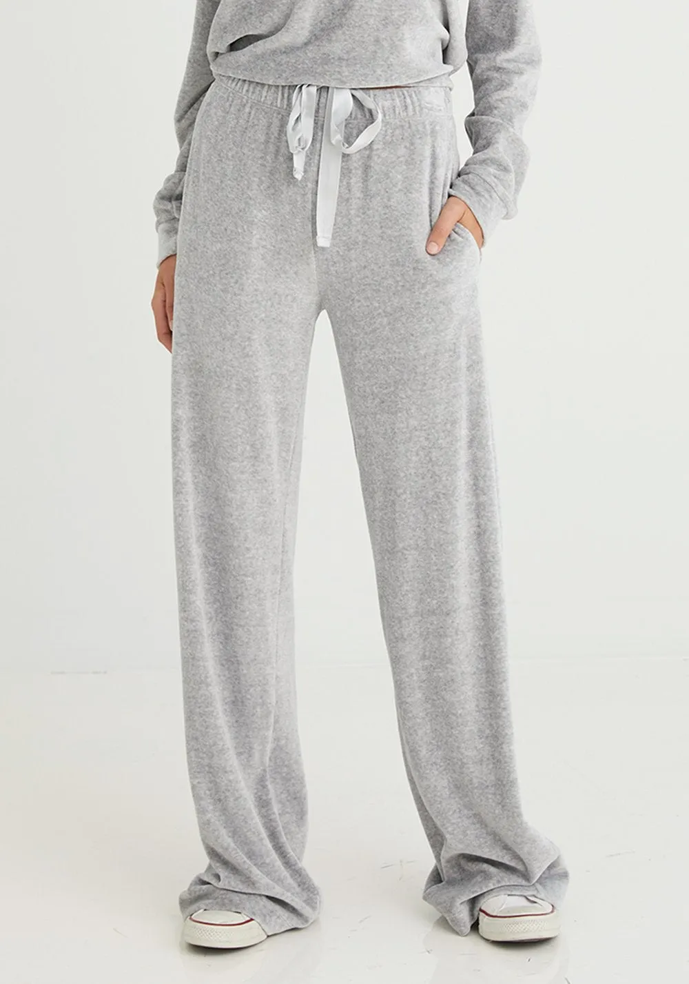 Easy Wide Leg Track Pants
