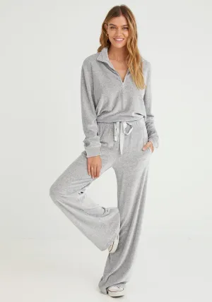 Easy Wide Leg Track Pants