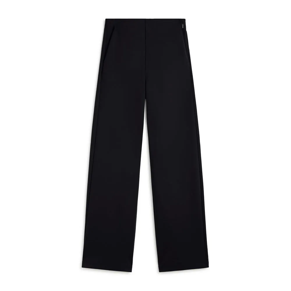 ECOALF BLACK ARDA TROUSERS FOR WOMEN