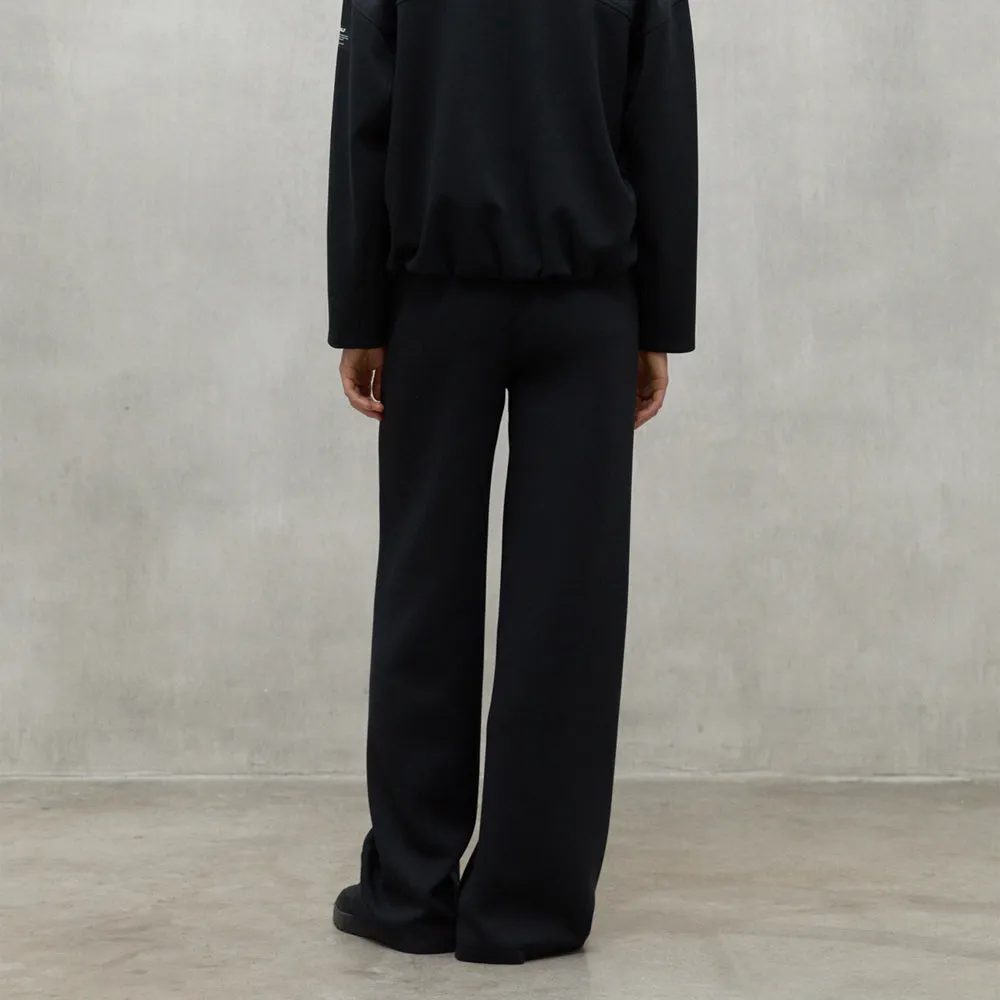 ECOALF BLACK ARDA TROUSERS FOR WOMEN