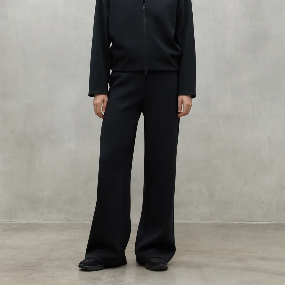 ECOALF BLACK ARDA TROUSERS FOR WOMEN