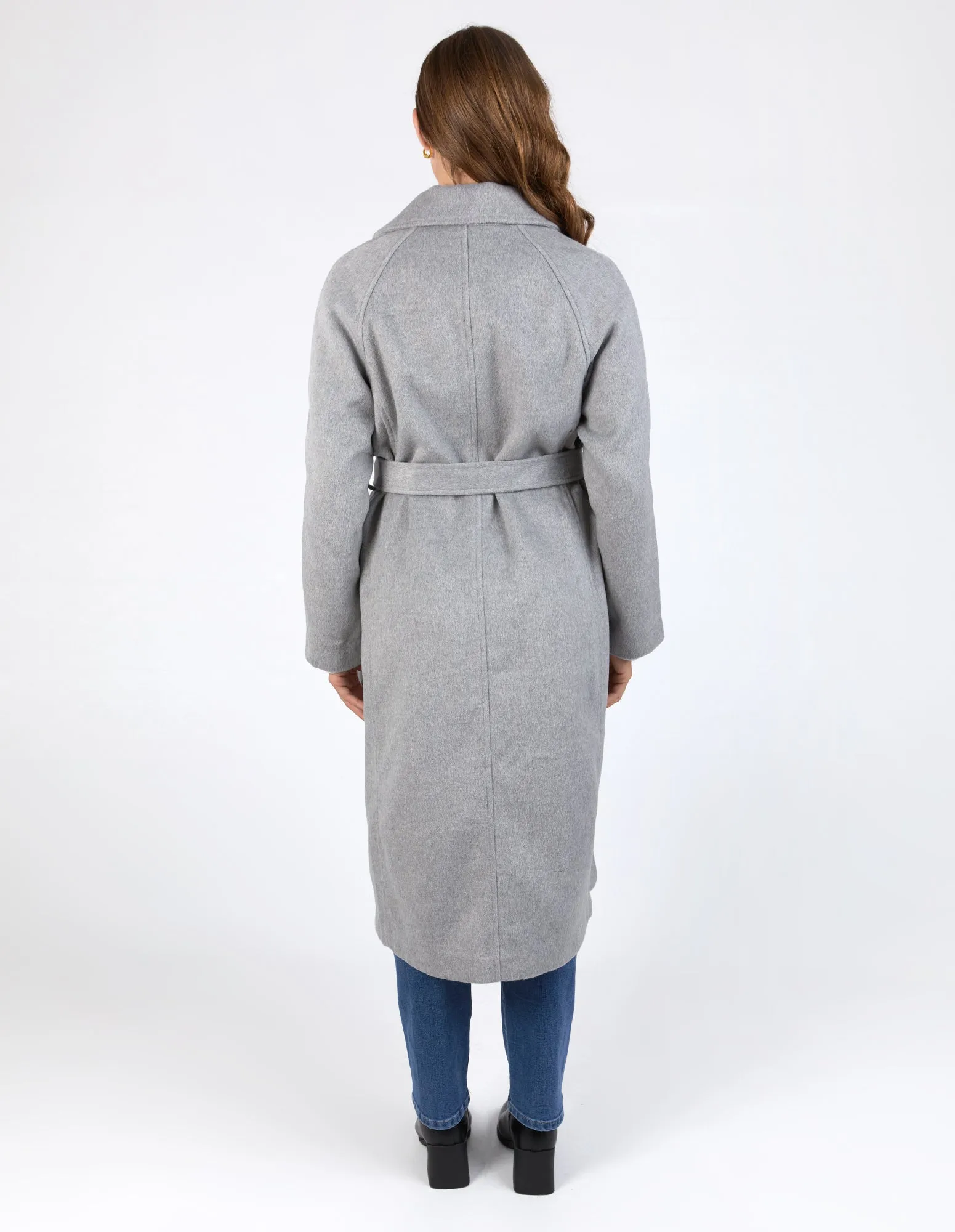 Farrah Coat - Grey Marle