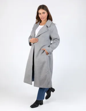 Farrah Coat - Grey Marle