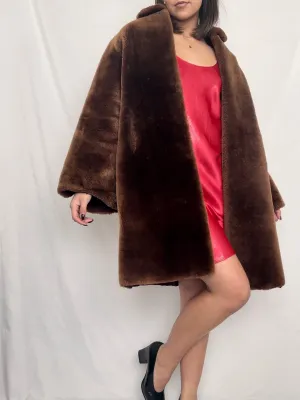 Faux Fur Coat (OS)