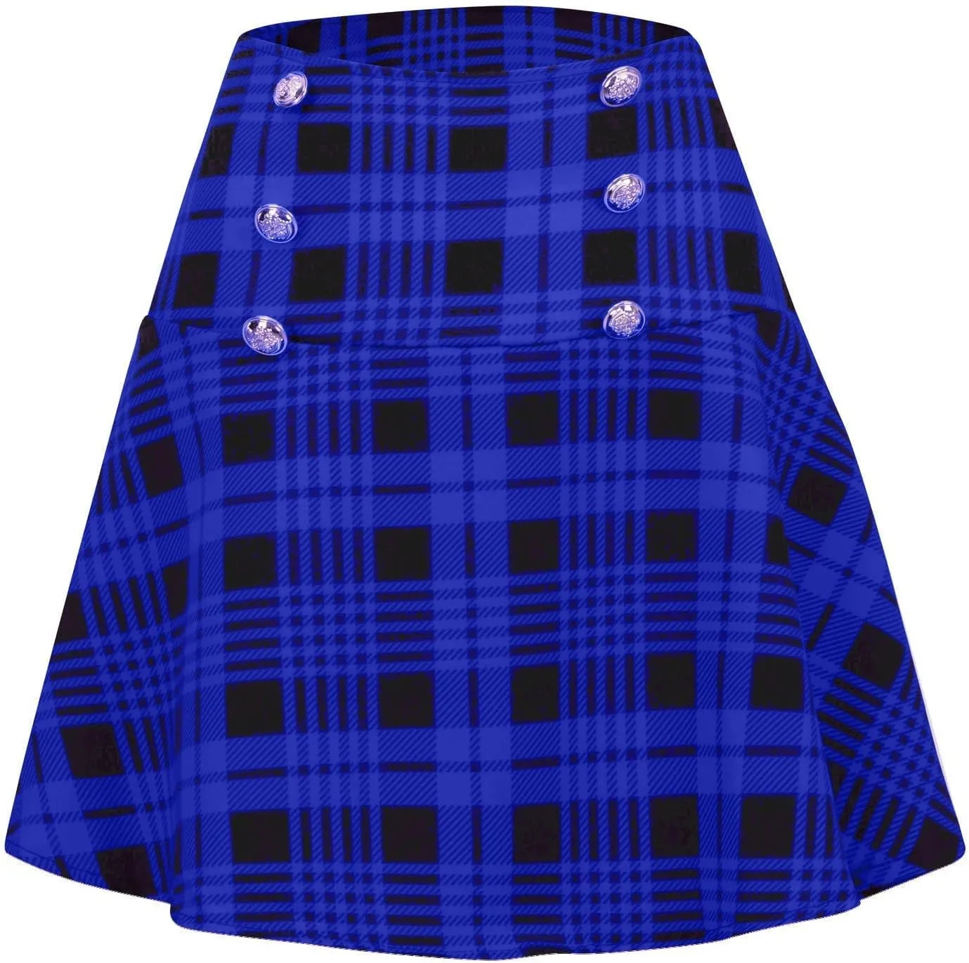 for Ladies Mini Short Loose Fit Formal Elegant Disco Club Rave Sexy Plaid High Cut Skirt Women 2024 Y2K