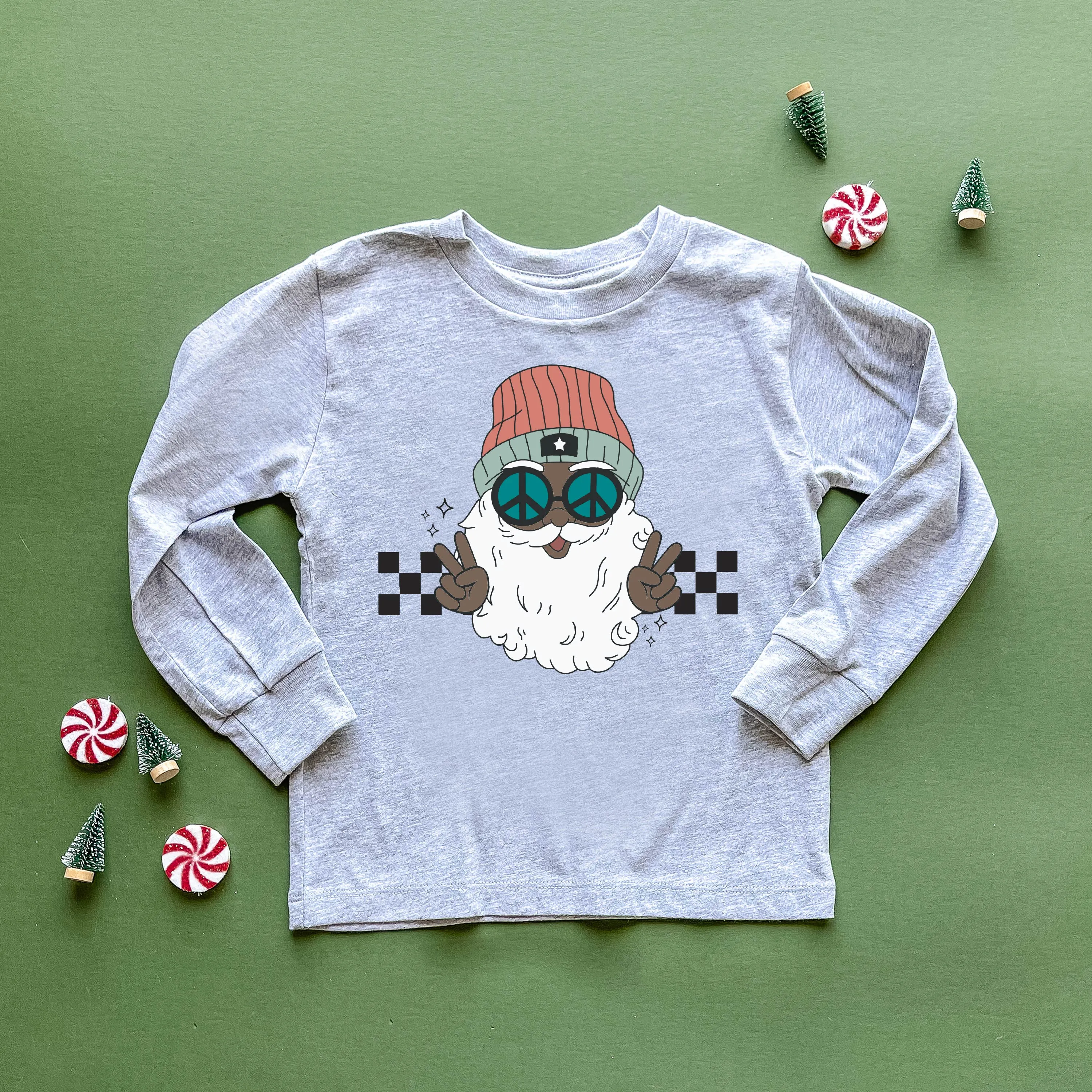 Groovy Santa - Child LONG SLEEVE Tee