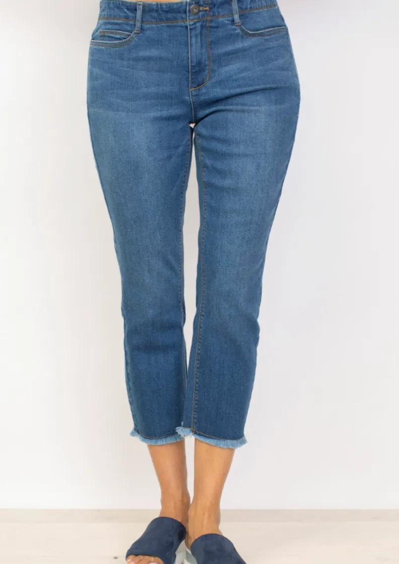Habitat Stretch Denim Capri