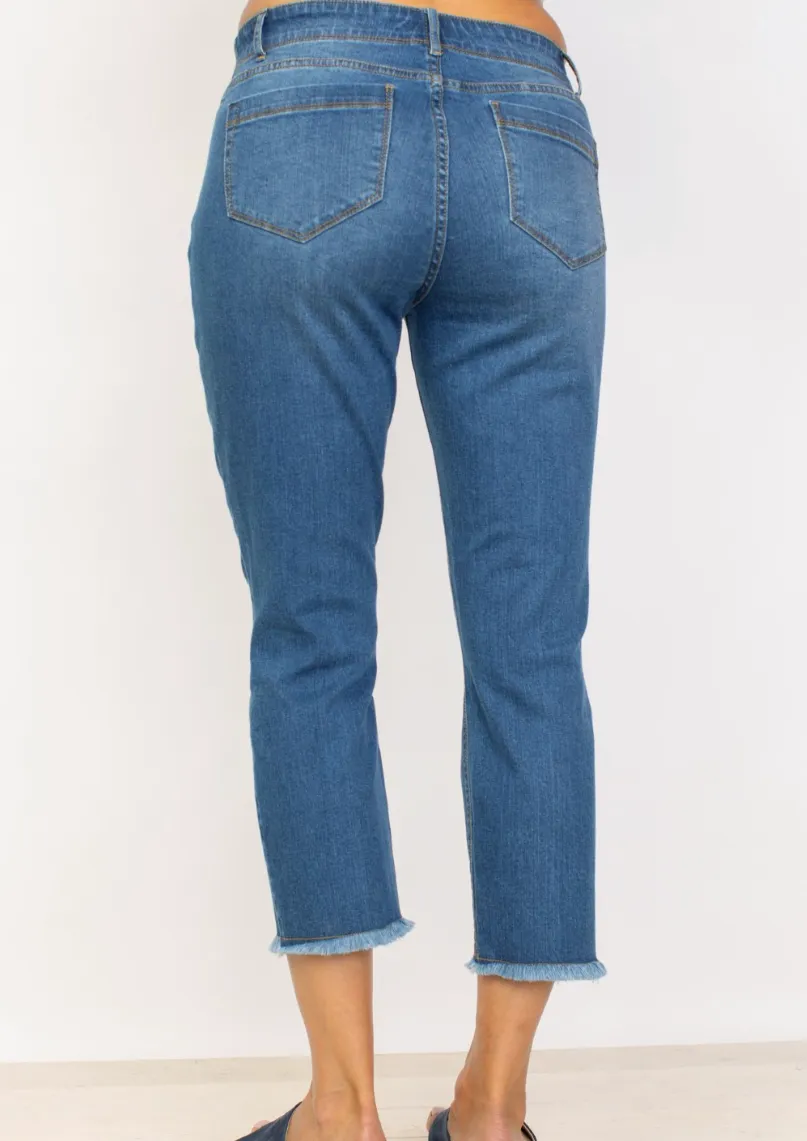 Habitat Stretch Denim Capri