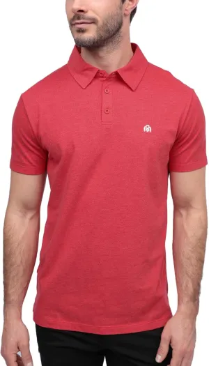 INTO THE AM Men's Polo Shirts - Fitted Short Sleeve Collar Shirt for Men S - 4XL