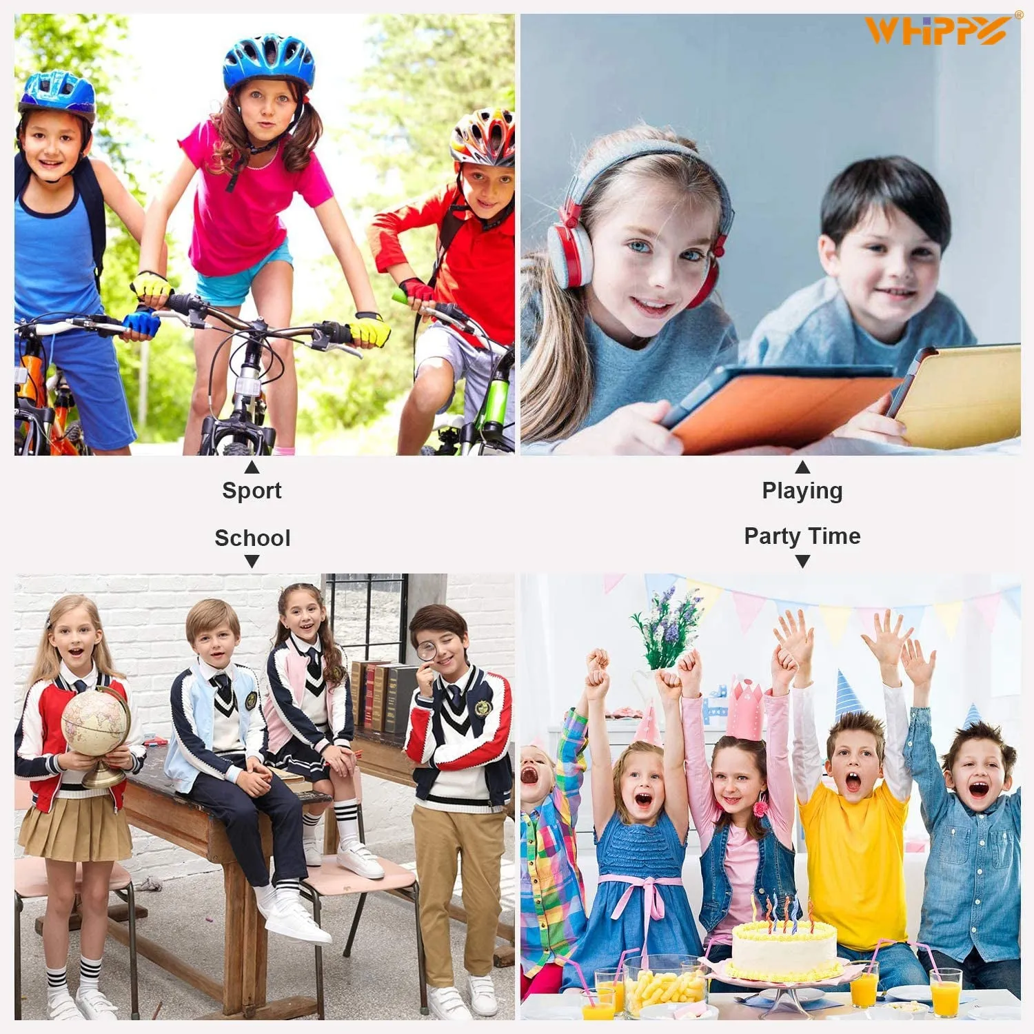 Kids Adjustable Belt, Elastic Belts with Easy Magnetic Buckle for Boys and Gilrs 2 Pack