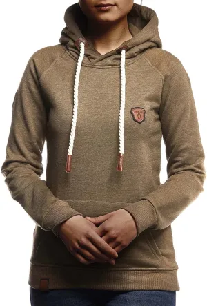 Leif Nelson women's Hoodie Pullover Hooded oversize Sweatshirt Sweater Longsleeve Long Sleeve Casual LN1925