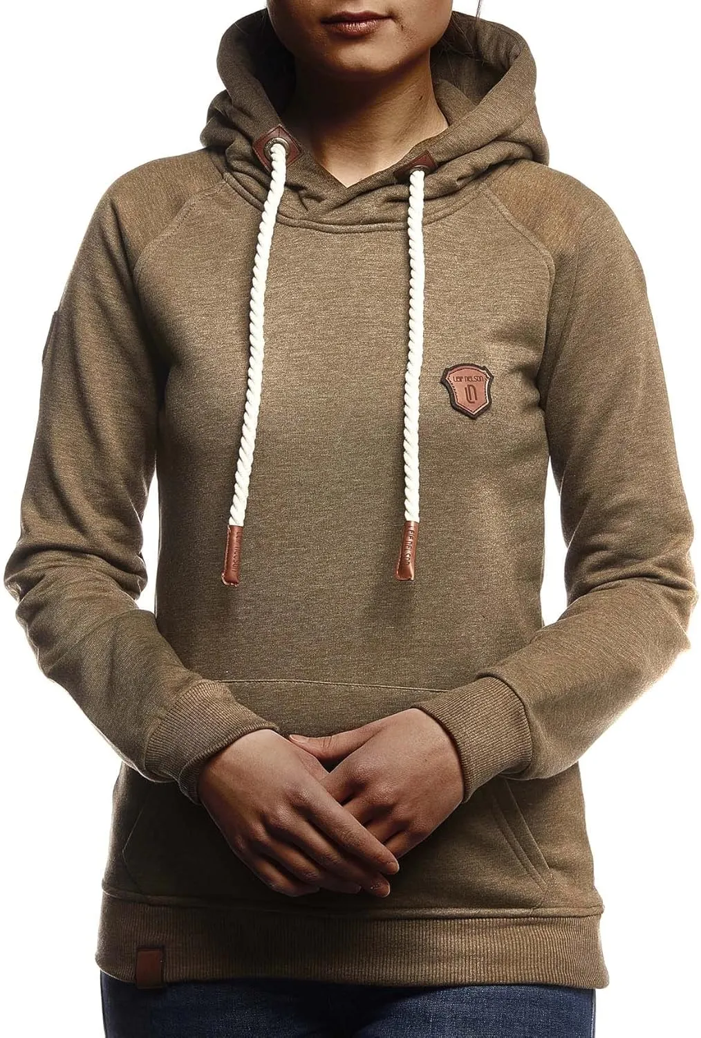 Leif Nelson women's Hoodie Pullover Hooded oversize Sweatshirt Sweater Longsleeve Long Sleeve Casual LN1925